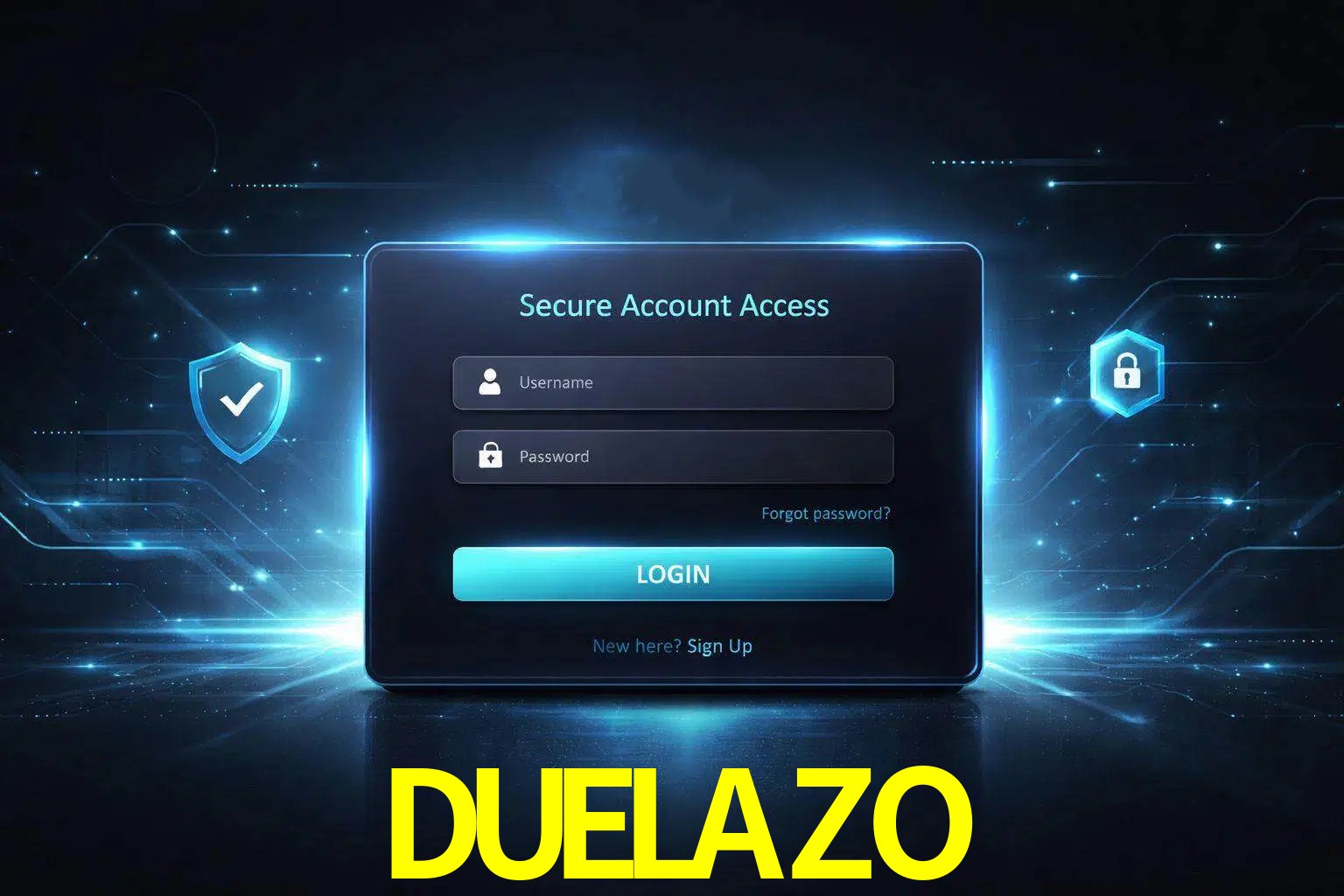 Pantalla de inicio de sesión de cuenta DUELAZO para usuarios en México